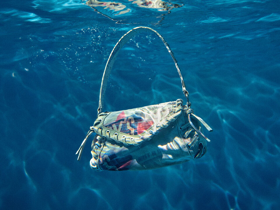 Small printed bag
