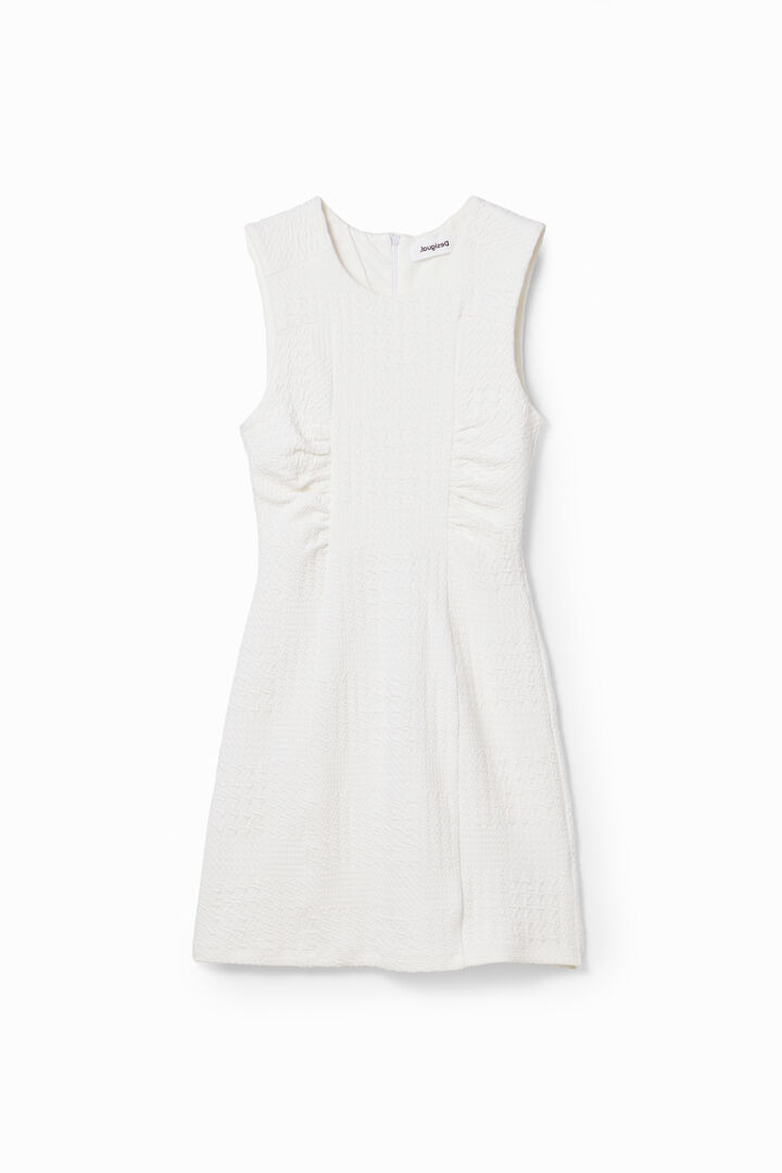 Vestido mini textura